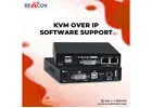 Get simpler set up, cabling, and maintenance with DVI USB KVM Extender over IP