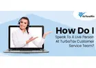 TurboTax Customer Service: Real-Time Support