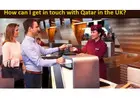 How can I get in touch with Qatar in the UK?