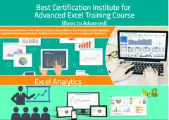 Excel Course in Delhi, 110094. Best Online Live Advanced Excel Training in Hyderabad by IIT 